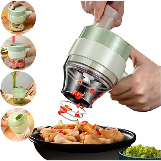 4 IN 1 ELECTRIC HANDHELD COOKING HAMMER VEGETABLE CUTTER